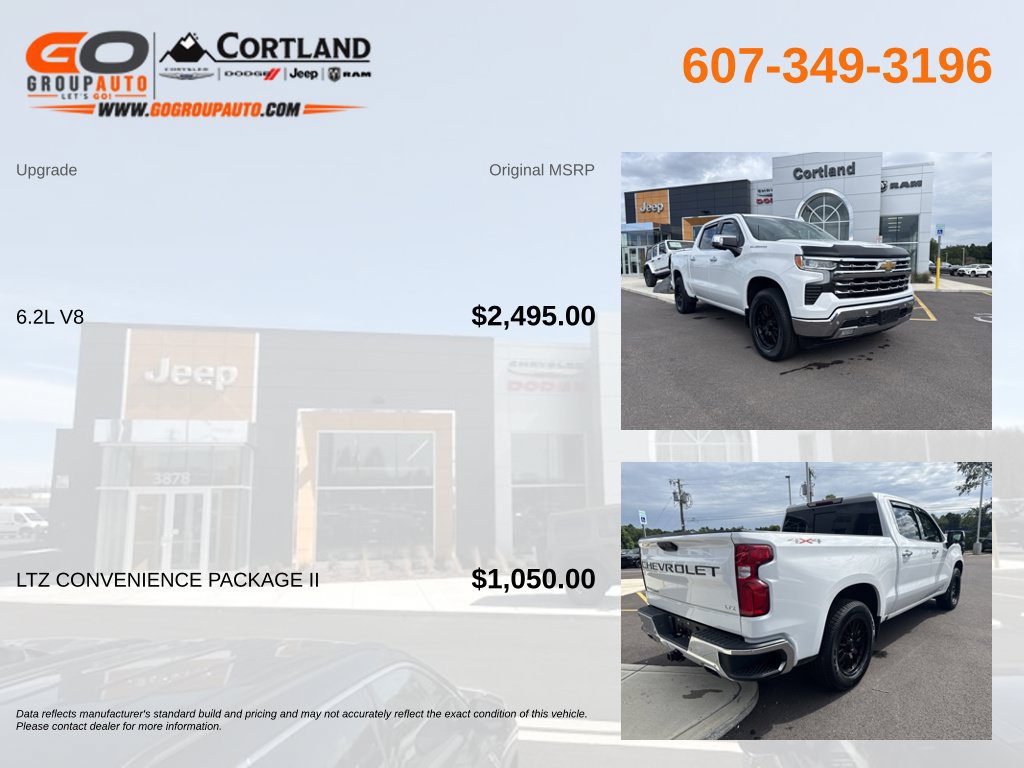 Used 2025 Chevrolet Silverado 1500 LTZ w/ LTZ Convenience Package II AWD/4WD image 5