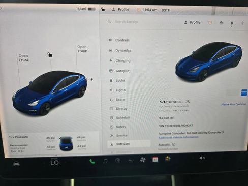 Used 2020 Tesla Model 3 Long Range AWD/4WD image 18