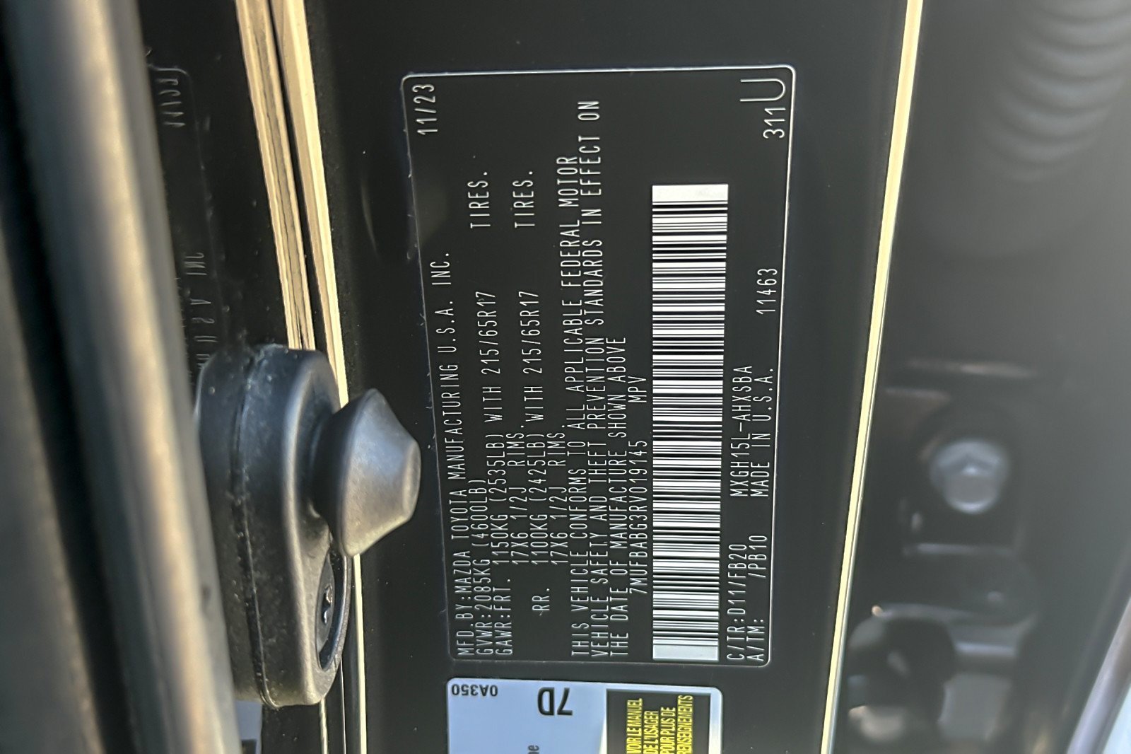 Certified 2024 Toyota Corolla Cross AWD Hybrid image 27