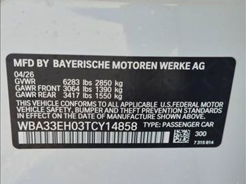 New 2026 BMW 740i xDrive AWD/4WD image 16