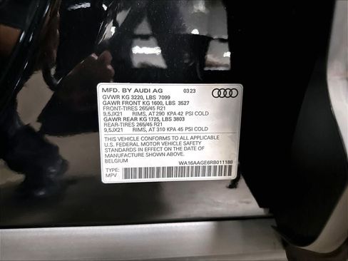 Certified 2024 Audi Q8 e-tron Premium Plus w/ Prestige Package AWD/4WD image 35