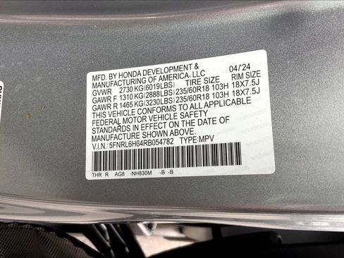 Used 2024 Honda Odyssey EX-L image 14