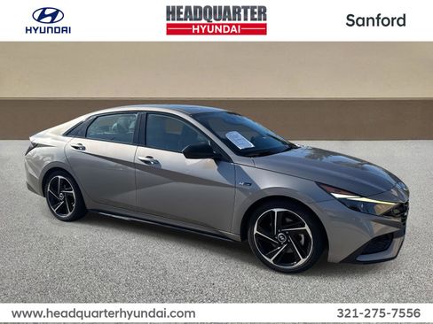 Certified 2021 Hyundai Elantra N Line image 1