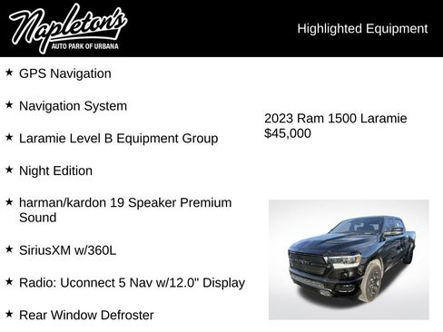 Used 2023 RAM 1500 Laramie image 4