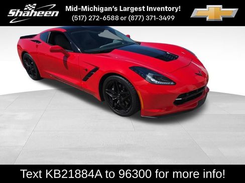 Used 2017 Chevrolet Corvette Stingray Coupe w/ 3LT Preferred Equipment Group image 1