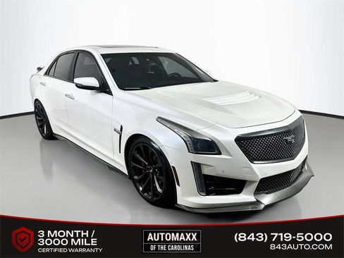 Used 2017 Cadillac CTS V w/ Luxury Package RWD image 1