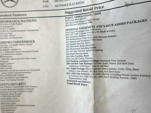 Used 2020 Mercedes-Benz GLE 350 4MATIC w/ AMG Line Exterior image 23