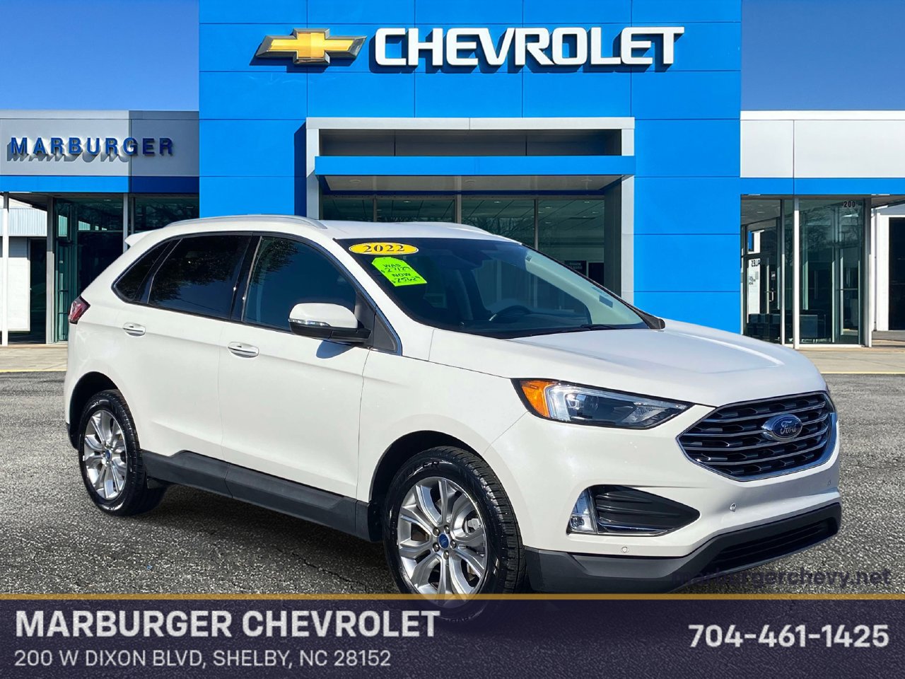 Used 2022 Ford Edge Titanium AWD/4WD image 1