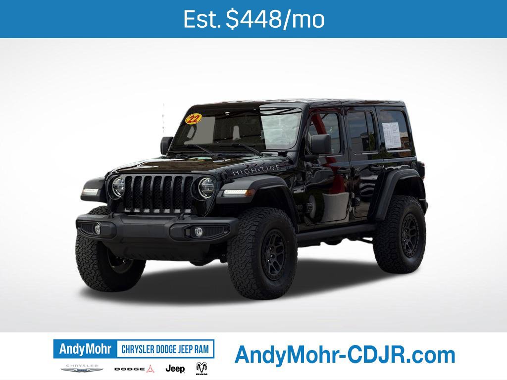 Used 2022 Jeep Wrangler Unlimited Sport AWD/4WD image 3