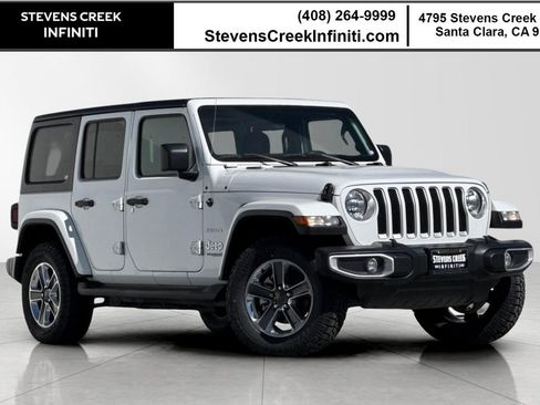 Used 2020 Jeep Wrangler Unlimited Sahara image 1