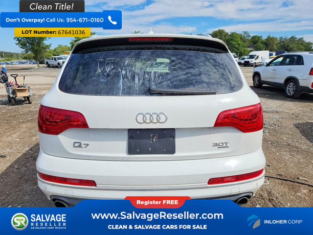 Used 2015 Audi Q7 3.0T Premium Plus w/ Premium Plus Package AWD/4WD image 8