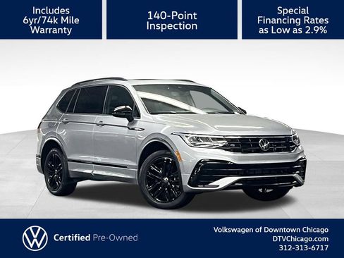 Certified 2022 Volkswagen Tiguan SE R-Line FWD image 1