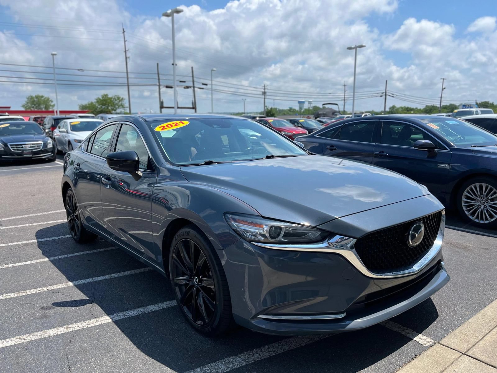 Used 2021 MAZDA MAZDA6 Carbon Edition FWD image 8
