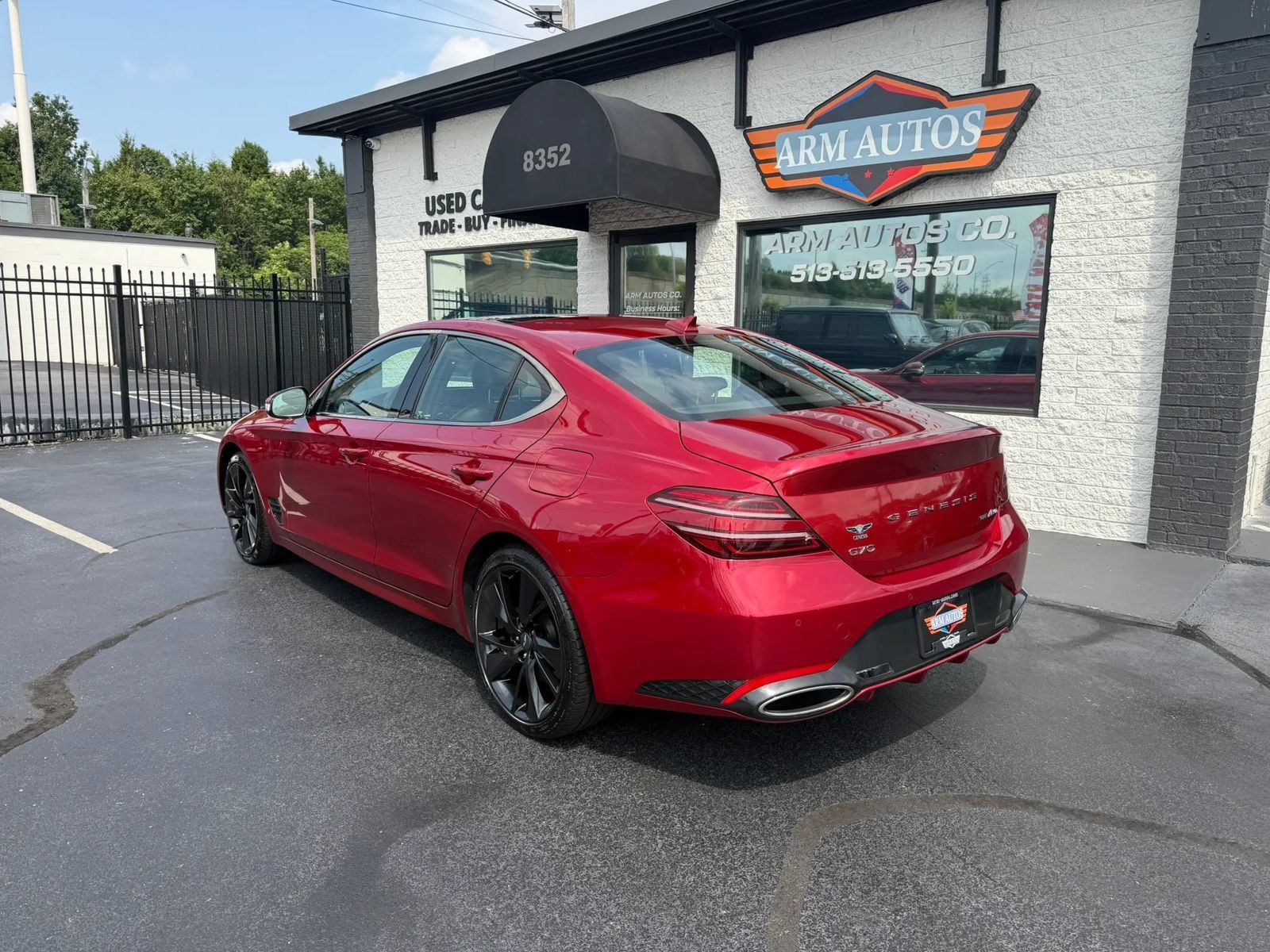 Used 2022 Genesis G70 3.3T w/ Sport Advanced Package AWD/4WD image 3