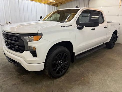 Used 2023 Chevrolet Silverado 1500 Custom w/ LPO, Dark Essentials Package AWD/4WD image 3