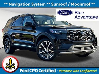 Certified 2025 Ford Explorer Platinum w/ Ultimate Package