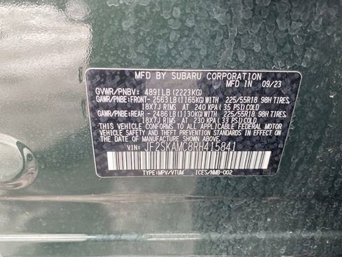 Used 2024 Subaru Forester Touring w/ Pop Package 2 image 47