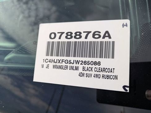 Used 2018 Jeep Wrangler Unlimited Rubicon image 38