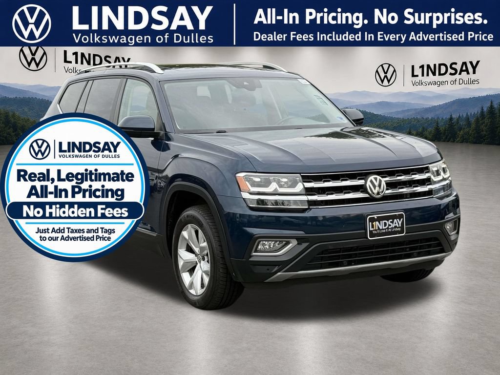 Used 2018 Volkswagen Atlas SEL FWD image 1