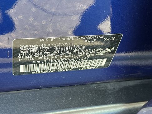 Used 2024 Subaru WRX AWD/4WD image 27