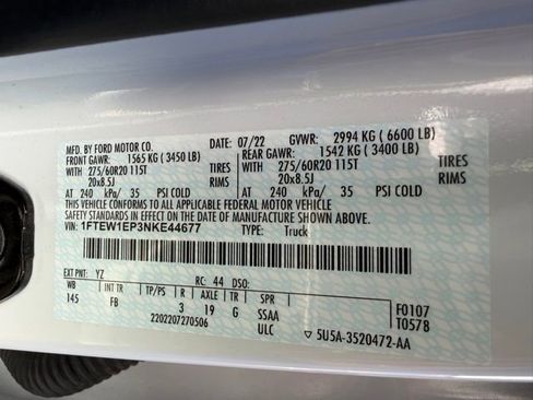 Used 2022 Ford F150 XLT w/ Equipment Group 302A High image 45