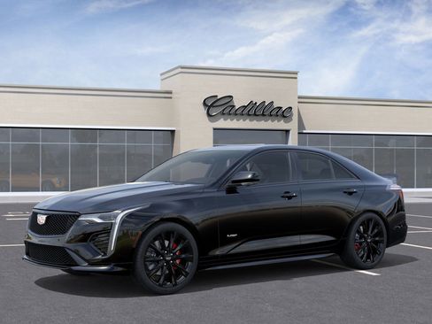 New 2026 Cadillac CT4 V w/ LPO, ONYX Package image 2