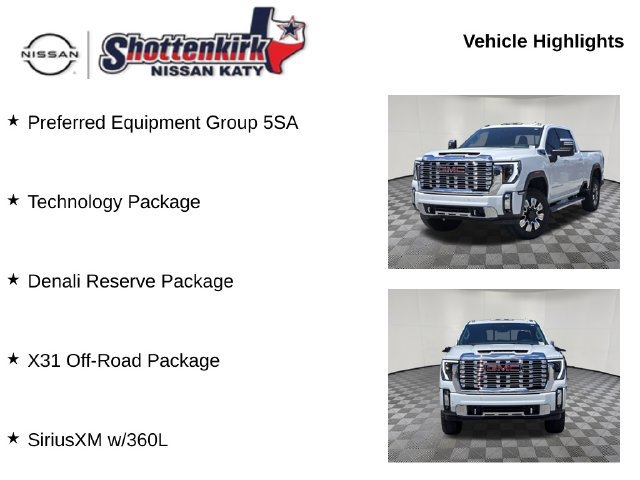 Used 2024 GMC Sierra 3500 Denali w/ Denali Reserve Package AWD/4WD image 6