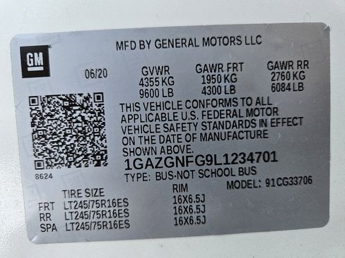 Used 2020 Chevrolet Express 3500 LS image 51