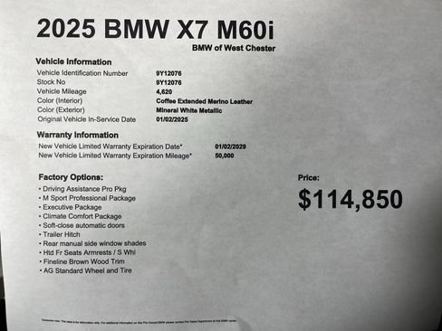 Used 2025 BMW X7 M60i image 22