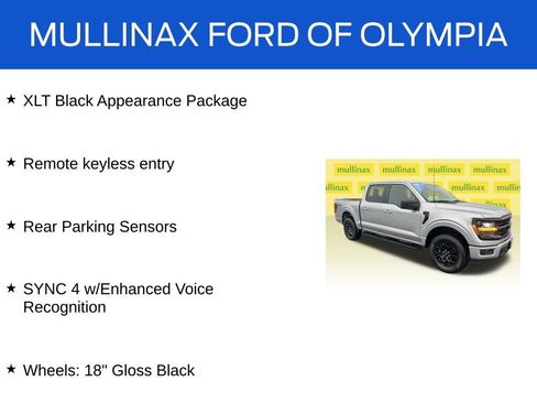 Used 2025 Ford F150 XLT w/ Equipment Group 301A Standard image 17