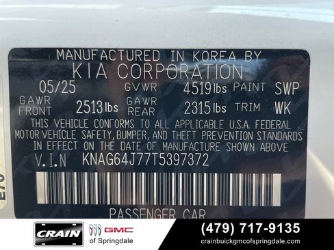 Used 2026 Kia K5 GT-Line w/ GT-Line Premium Package AWD/4WD image 32