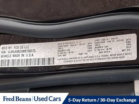 Used 2021 Jeep Grand Cherokee L Limited AWD/4WD image 34