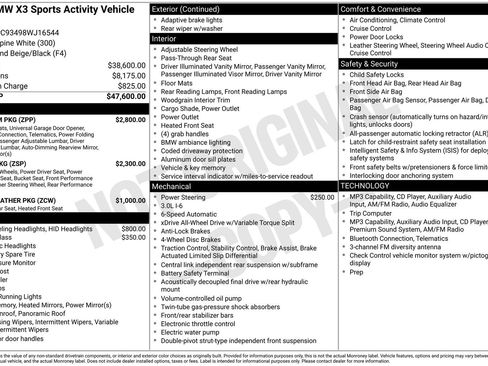 Used 2008 BMW X3 3.0si AWD/4WD image 16