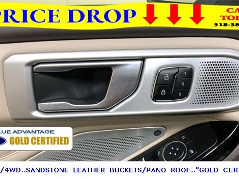Certified 2022 Ford Explorer Platinum w/ Equipment Group 601A image 35