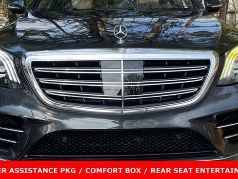 Used 2019 Mercedes-Benz S 560 S 560 w/ AMG Line Exterior image 3