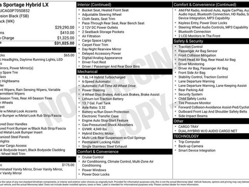 Certified 2023 Kia Sportage LX AWD/4WD image 7