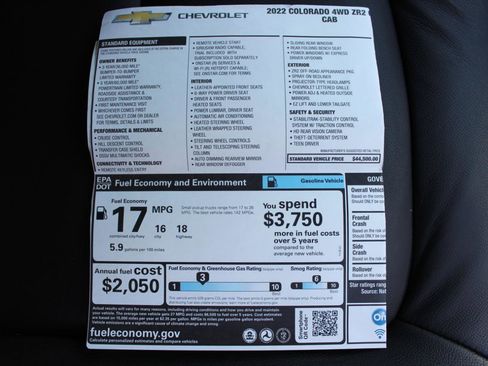 Used 2022 Chevrolet Colorado ZR2 AWD/4WD image 38
