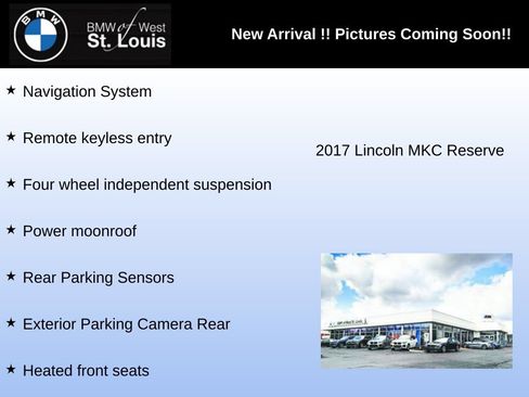 Used 2017 Lincoln MKC Reserve FWD image 2