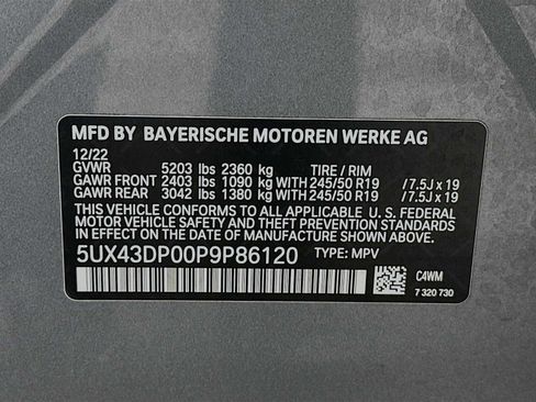 Used 2023 BMW X3 sDrive30i w/ Premium Package image 31