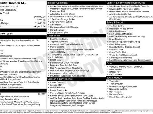 New 2026 Hyundai Ioniq 5 SEL AWD/4WD image 45