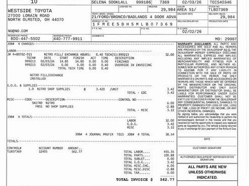 Used 2021 Ford Bronco Badlands image 22