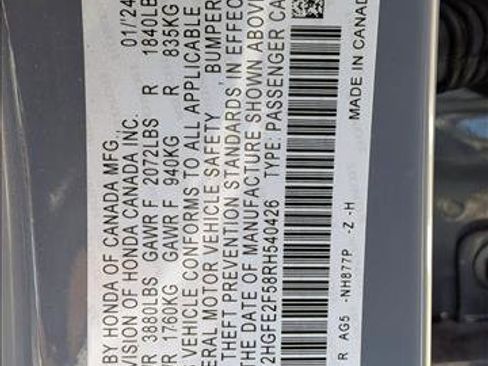 Used 2024 Honda Civic Sport image 23