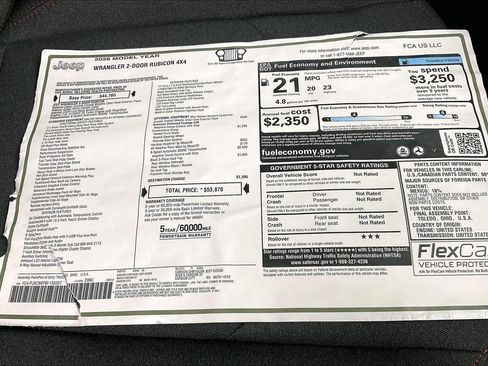 New 2026 Jeep Wrangler Rubicon image 21