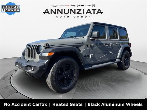 Certified 2022 Jeep Wrangler Unlimited Sport image 1
