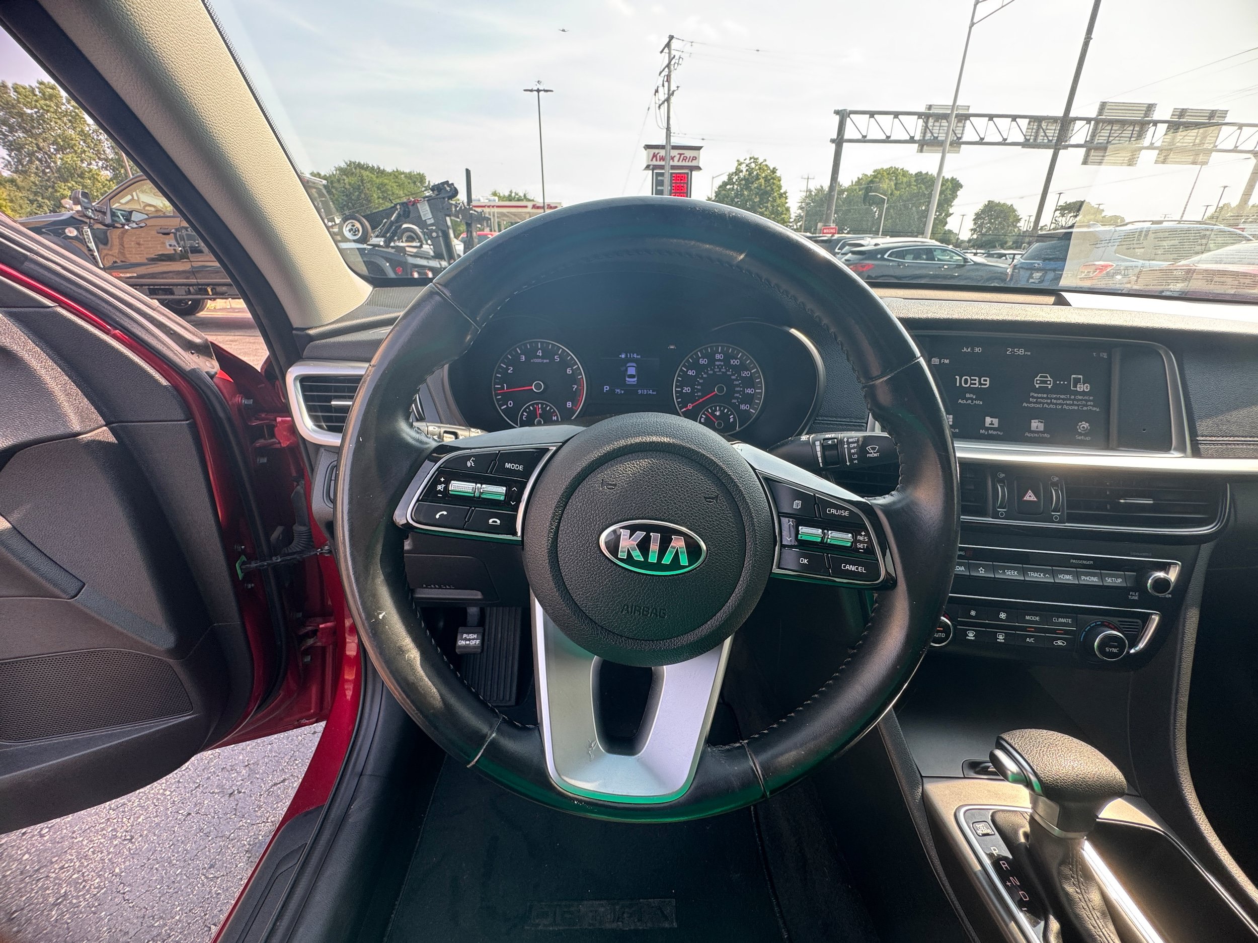 Used 2019 Kia Optima S w/ S Panoramic Sunroof Package FWD image 8