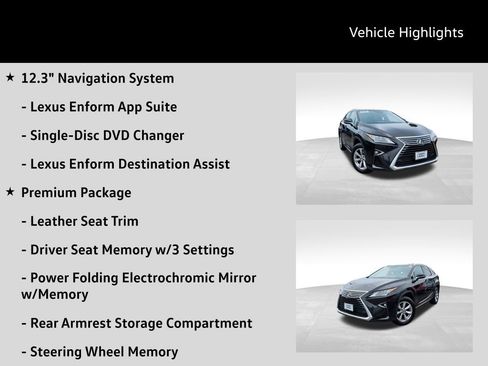 Used 2018 Lexus RX 350 AWD w/ Premium Package image 19