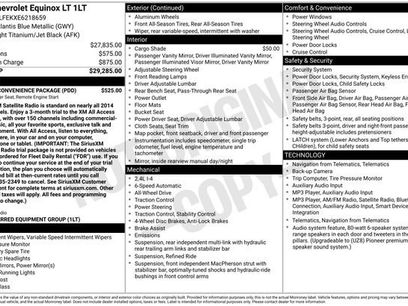 Used 2014 Chevrolet Equinox LT w/ Driver Convenience Package