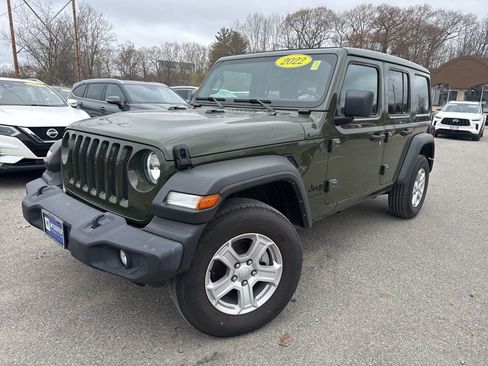 Used 2022 Jeep Wrangler Unlimited Sport w/ Sun And Sound Package AWD/4WD image 1