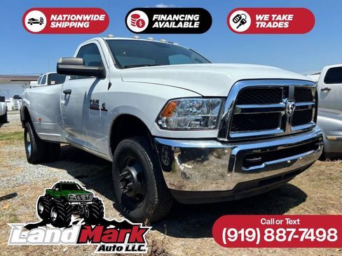 Used 2018 RAM 3500 Tradesman w/ Chrome Appearance Group AWD/4WD image 1