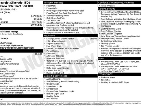 Used 2022 Chevrolet Silverado 1500 Custom image 13